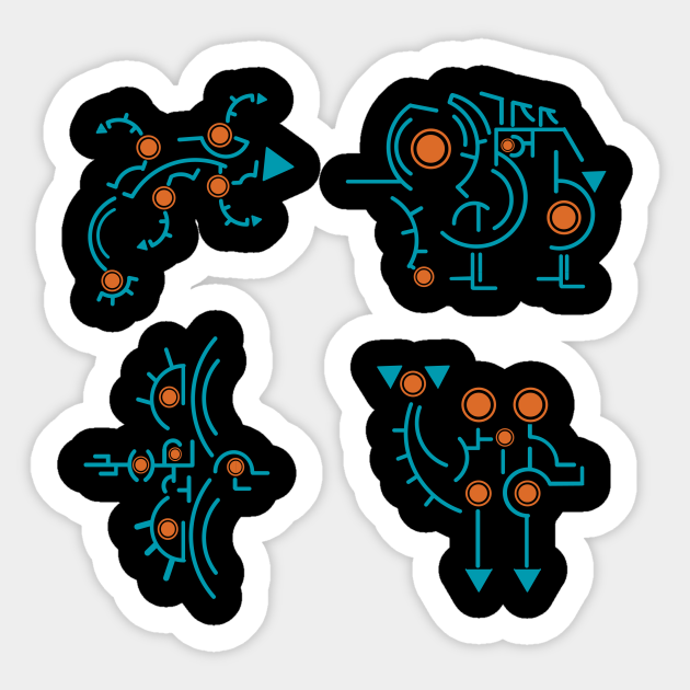 Divine beast - Zelda - Sticker | TeePublic